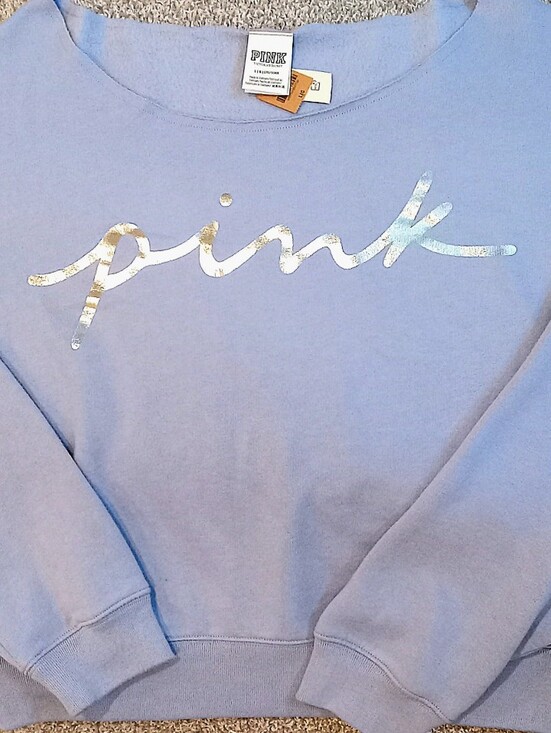 PINK Victoria's Secret Tops - PINK Victoria's Secret Lavender Crewneck with Tags